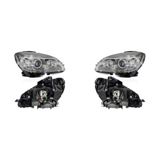 Фары Мерседес Ц Класс Mercedes C-Class W204 (2006-2011) комплект 2 штуки левая и правая DEPO высокое качество