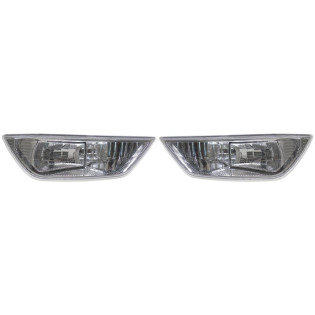 Фары противотуманные Дэу Нексия Daewoo Nexia N150 (2008-2016) комплект 2 штуки левая и правая SAT высокое качество