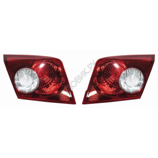 Фонари задние Шевроле Лачетти Chevrolet Lacetti (2004-) комплект 2 штуки левый и правый TYC высокое качество