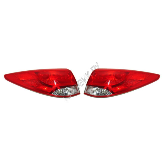 Фонари задние Хендай Туксон Hyundai Tucson 2 (2009-2014) комплект 2 штуки левый и правый DEPO высокое качество