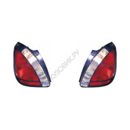 Фонари задние Киа Рио Kia Rio 2 (2005-2010) комплект 2 штуки левый и правый SAT высокое качество