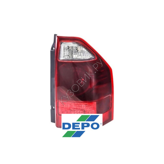 Фонарь правый задний в крыло Mitsubishi Pajero 3 (2003-) DEPO