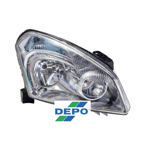 Фара правая Nissan Qashqai j10 (2007-) DEPO