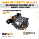 Фара противотуманная Renault Clio (2001-2011), Symbol (2002-2012) левая KUZOVIK