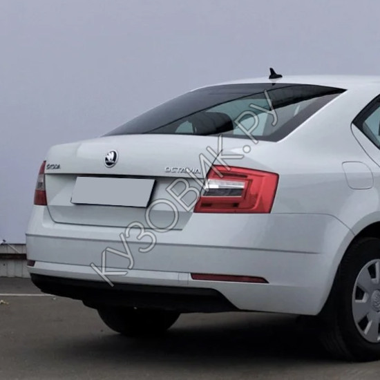 Бампер задний в цвет кузова Skoda Octavia A7 (2017-2021) рестайлинг Бампер задний в цвет кузова Skoda Octavia A7 (2017-2021) рестайлинг