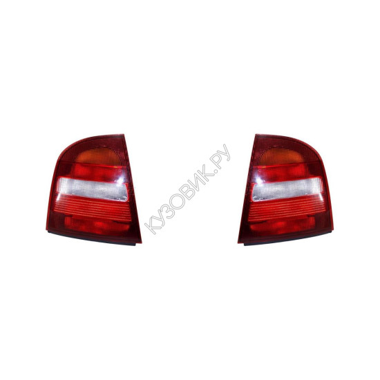 Фонари задние Шкода Октавия Skoda Octavia A4 Tour (2000-2010) комплект 2 штуки левый и правый DEPO высокое качество