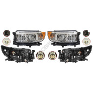 Фары Субару Форестер Subaru Forester S11 (2005-2008) комплект 2 штуки левая и правая TYC высокое качество