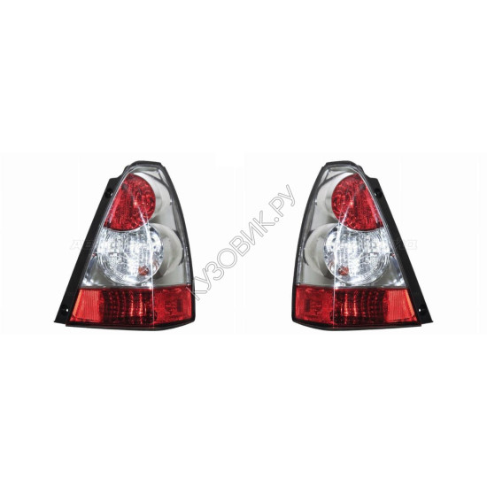 Фонари задние Субару Форестер Subaru Forester S11 (2005-2008) комплект 2 штуки левый и правый DEPO высокое качество