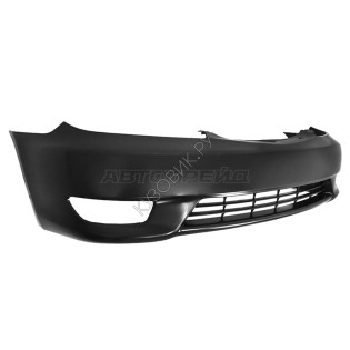 Бампер передний TOYOTA CAMRY 04-06 с отверстиями под туманки SAT