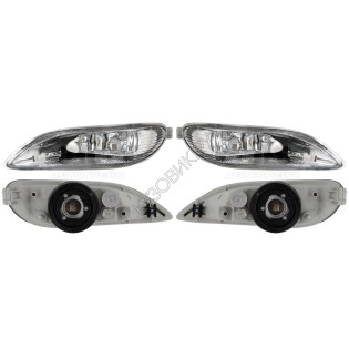 Фары противотуманные Тойота Камри Toyota Camry V30 (2001-2005) комплект 2 штуки левая и правая SAT высокое качество