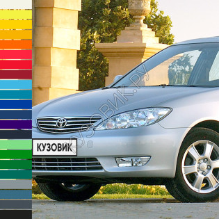 Бампер передний в цвет кузова Toyota Camry V30 (2004-2006) рестайлинг