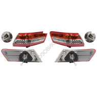 Фонари задние Тойота Камри Toyota Camry V40 (2009-) комплект 2 штуки левый и правый SAT высокое качество